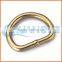 China supplier top grade metal welded d ring for belt