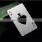 Stainless Steel Poker Card Ace of Spades Bottle Soda Beer Cap Opener Bar Tool