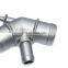 Free Shipping!Aluminum Coolant Flange / Pipe For VW MK4 Golf Jetta 1.8T Audi TT 1J0121087C