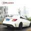 C class w205 C180 C200 C260L to C63 diffuser and muffler tips for w205 to C63 style PP rear bumper spoiler