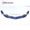 A CLASS W176 R style carbon finber front skirt fit for A250 A260 to A45 carbon front spoiler with big and small lip
