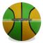 GY-L030 Colorful Rubber Basketballs, High Quality rubber bladder
