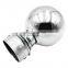 Pj-C296-3 Diameter 38.1 50.4Mm Decorative Punching Handrail Ball Top Stainless Steel Stair Railing Ball Base