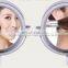 China supplier Vintage base designed magnification LED standing makeup mirror