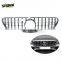 Front Grille For benz C217 S Class 2018+ Abs chrome/gloss black Gt Front Grille