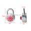 Zinc alloy Security digital padlock Shackle Round Combination Padlock