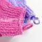 Wholesale Viscose Custom Logo Gloves Korean Exfoliating Remove Scrub Dead Skin Beauty Bath Gloves Silk Exfoliating Gloves