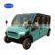 Zero emission 6 passengers electric sightseeing car with enclosed hard door