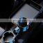 HFTM 4 in 1 universal black car visor tissue smart cellphone holder tray charger air freshener storage box electric mag safe