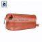 Nickel Fitting Waterproof Lining Material Unisex Genuine Leather Zip Closure Type Travel Toiletry Bag Supplier