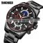 quartz watch stainless steel 9250 watch and bracelet set skmei fashion men sports watches high quality men hour
