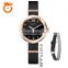 Unique Interesting Design Changeable Straps 3ATM Waterproof Miyota 2025 Movement Alloy Woman Watch with Quick Release Spring Bar