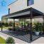 Waterproof Louver Roof System Outdoor Gazebo Garden Bioclimatic Aluminium Pergola