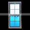 Upvc single & double hung house windows cheap price latest designs triple glaze windows