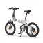 Xiaomi HIMO C20 Foldable Electric Bike 36v10ah 250w DC Motor City ebike Light Electric Moped Pas Range 80km