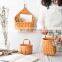 Hand woven Wall Hanging Wicker Bamboo Basket, Flower Basket Wall Hanging Fruit Basket Wholesale Made in Vietnam