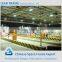 Windproof steel structure space frame toll station