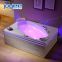JOYEE High Class Control Panel Air Bubble Massage 1-2 People Whirlpool Bathtub