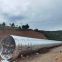 Culvert metal pipe large diameter corrugated steel tunnel pipe