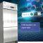 Refrigeration on the top and freezing on the bottom of the refrigeration integrated cabinet