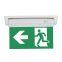 SAA Double Face Running Man Exit Sign Light With Battery Backup