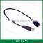 USB 2.0 A Male to A Female Extension Cable 0.3m A Male to A Female with Gold-Plated Contacts