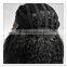 Hot afro kinky straight human hair lace front full lace silk top wig