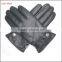 Boys fashion dress gloves with genuine leather belts