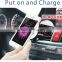 360 degree rotating car mobile phone holder/wireless charging