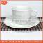 coffe cup set 180ml promotional custom logo porcelain coffee tea cup and saucer,espresso coffee cup and dish