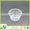 Customized disposable 450ml plastic fast food storage box with lid