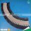 Custom conveyor sliding guide rails extruding plastic uhmw-pe nylon hdpe corner chain track rail