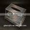 Fashionable new products square acrylic tissue box cover,customized acrylic tissue box cover