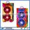 NT-WS002 trade assurance supplier LED wood speaker