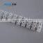 H type 12poles plastic feed through terminal blocks with copper parts