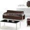Antique and competive price leather sectional sofa