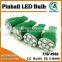 #906 T15 Wedge base 8SMD pinball LED flasher lamp