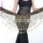 Belly Dance Gold Coins Belt ,BellyQueen