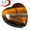 semi precious gemstone rainbow heart