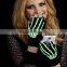 Unisex Touchscreen Compatible Halloween Gloves Skeleton Gloves