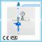 High pressure oxygen gauge regulator