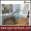 Luxury stainless steel glass railing for stairs/ stainless steel stair handrail / stainless steel balustrade