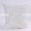 Custom white plain leather case throw pillow with inserts                        
                                                                                Supplier's Choice