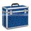 BLUE PAWPRINT GROOMING TOOL CASE - Clipper, Shear, Trimmer Storage for Groomers