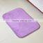 coral fleece Bathmat carpet bathroom mat with anti slip base