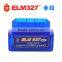 Super Mini ELM327 Bluetooth Interface V2.1 OBD2 II Auto Diagnostic Tool ELM 327 Work ON Android Torque/PC