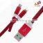 High Quality Colorful Fast Charging 2 in 1 USB Cable Zipper