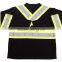 Black Shirts With 3M Class Reflective Tape Quality Fabric Black Shirt