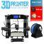 NEW ARRIVAL DIY Reprap Prusa i3 3d printer kit Digital Desktop 3d printer machine FDM practical 3dprinter educational 3D Printer