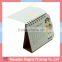 2015 unique desk beautiful&fashion creative desk calendar designs with best price